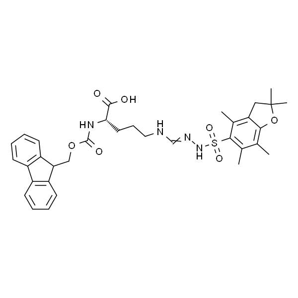 Nα-[(9H-芴-9-基甲氧基)羰基]-Nω-(2,2,4,6,7-五甲基苯并二氢呋喃-5-磺酰基)-L-精氨酸