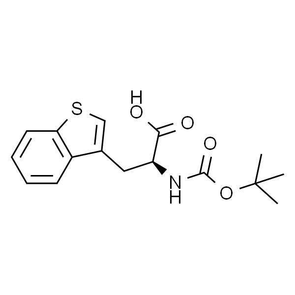 (S)-3-(苯并[b]噻吩-3-基)-2-((叔丁氧羰基)氨基)丙酸