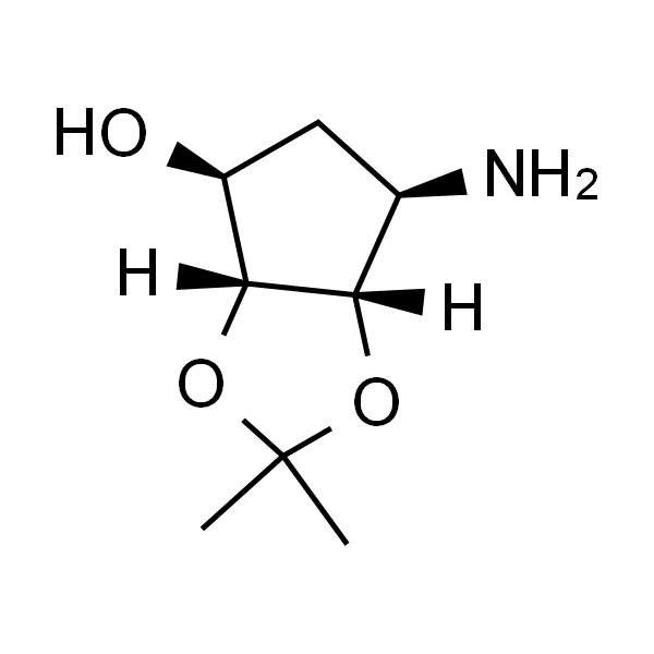 (3aR,4S,6R,6aS)-6-氨基-2,2-二甲基四氢-3aH-环戊二烯并[d] [1,3]二氧杂环戊烯-4-醇