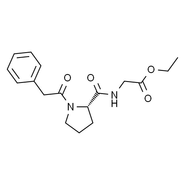 N-(1-(苯基乙酰基)-L-脯氨酰)甘氨酸乙酯