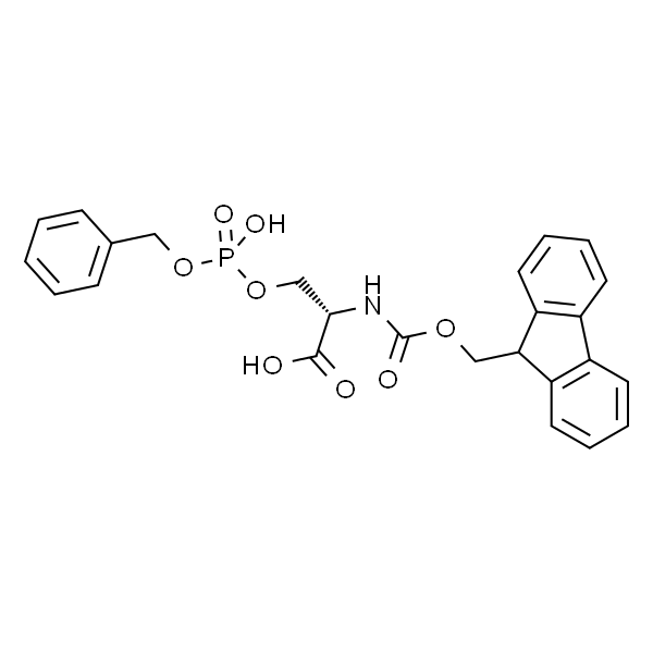 (2S)-2-((((9H-芴-9-基)甲氧基)羰基)氨基)-3-(((苄氧基)(羟基)磷酰基)氧基)丙酸