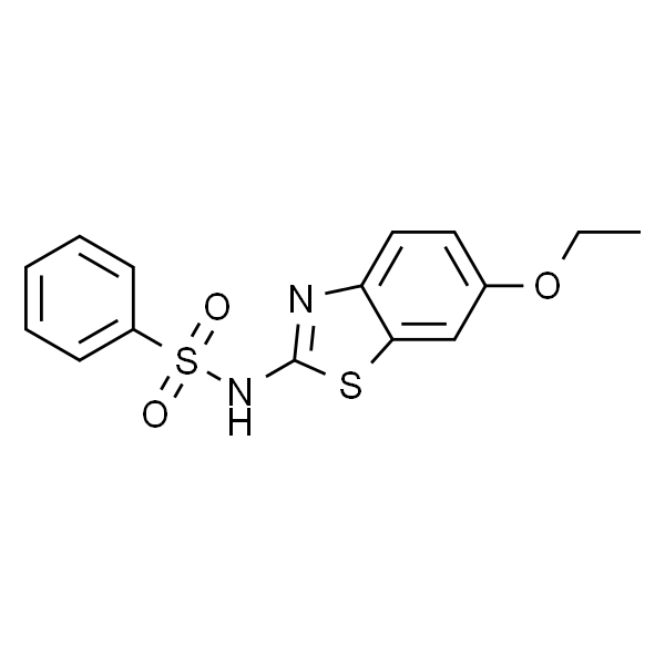 N-(6-乙氧基-2-苯并噻唑基)苯磺酰胺