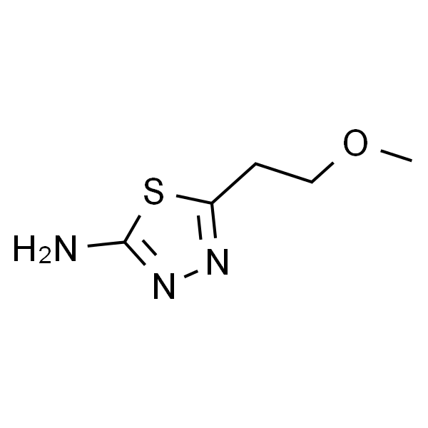 5-(2-Methoxyethyl)-1,3,4-thiadiazol-2-amine