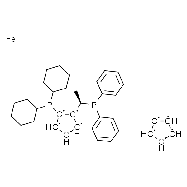 (R)-1-[(SP)-2-(二环己基膦基)二茂铁基乙基]二苯基膦