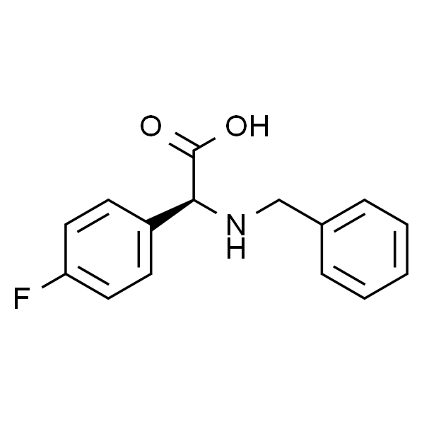 (S)-2-(benzylamino)-2-(4-fluorophenyl)acetic acid