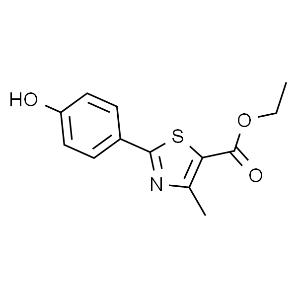 2-(4-羟基苯基)-4-甲基噻唑-5-羧酸乙酯