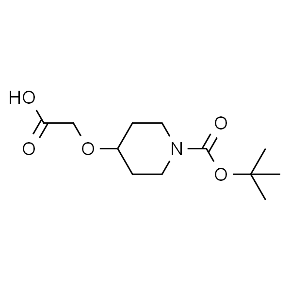 1-Boc-4-哌啶氧乙酸