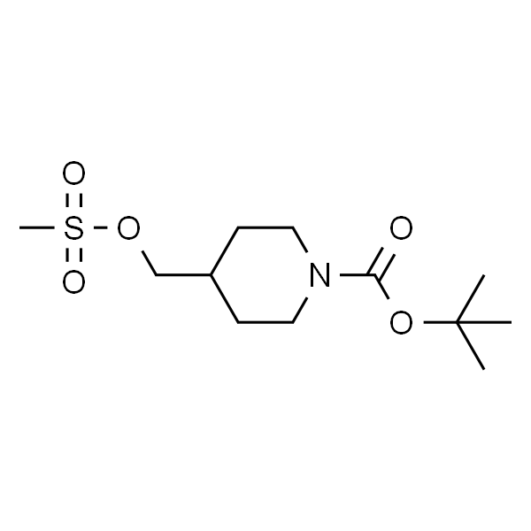 tert-butyl 4-((methylsulfonyloxy)methyl)piperidine-1-carboxylate