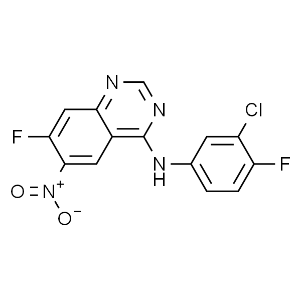 N-(3-氯-4-氟苯基)-7-氟-6-硝基-4-喹唑啉胺