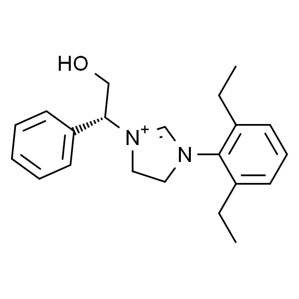 (R)-1-(2,6-diethylphenyl)-3-(2-hydroxy-1-phenylethyl)-4,5-dihydro-1H-imidazol-3-ium