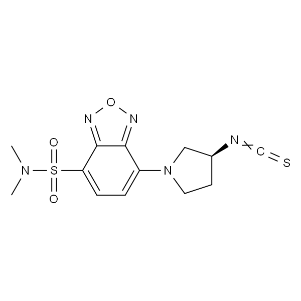 (S)-(+)-DBD-Py-NCS [=(S)-(+)-4-(N,N-二甲氨基磺酰基)-7-(3-异硫氰酸基四氢吡咯-1-基)-2,1,3-苯并恶二唑] [HPLC标记用]