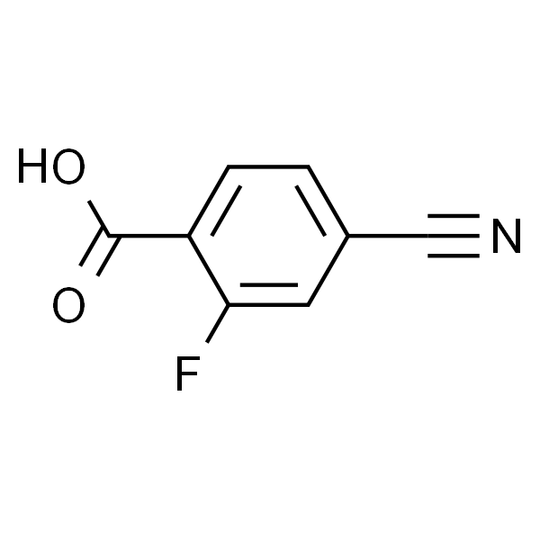 4-氰基-2-氟苯酸