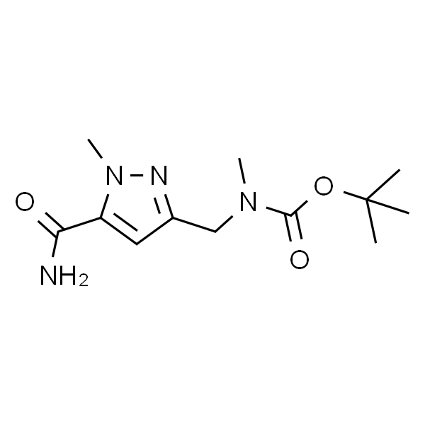 ((5-氨基甲酰基-1-甲基-1H-吡唑-3-基)甲基)(甲基)氨基甲酸叔丁酯