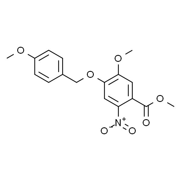 5-甲氧基-4-((4-甲氧基苄基)氧基)-2-硝基苯甲酸甲酯