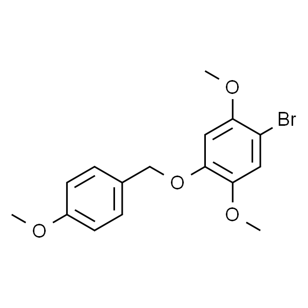 1-溴-2,5-二甲氧基-4-((4-甲氧基苄基)氧基)苯