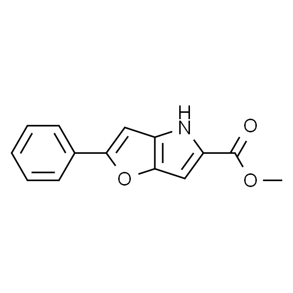 methyl 2-phenyl-4H-furo[3,2-b]pyrrole-5-carboxylate