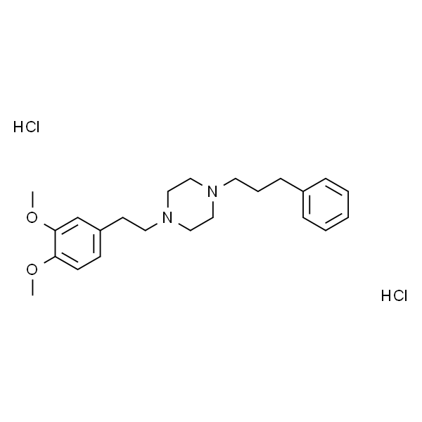 1-(3,4-二甲氧基苯乙基)-4-(3-苯丙基)哌嗪双盐酸盐