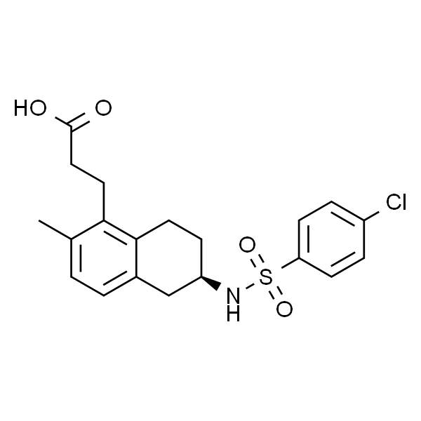 (R)-3-(6-(4--氯苯基磺胺基)-2-甲基-5,6,7,8-四氢萘-1-基)丙酸