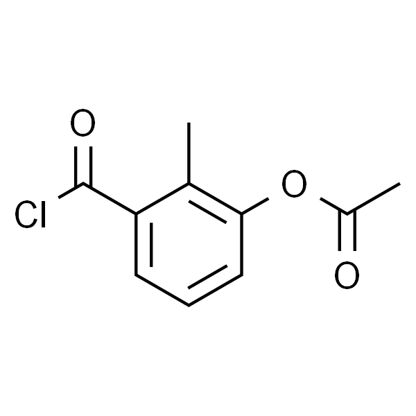 3-(甲酰氯)-2-甲基苯酚醋酸酯