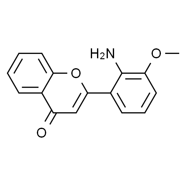 2-(2-氨基-3-甲氧基苯基)-4H-1-苯并吡喃-4-酮