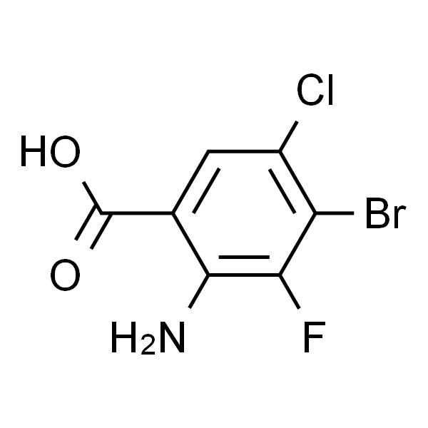 2-氨基-4-溴-5-氯-3-氟苯甲酸