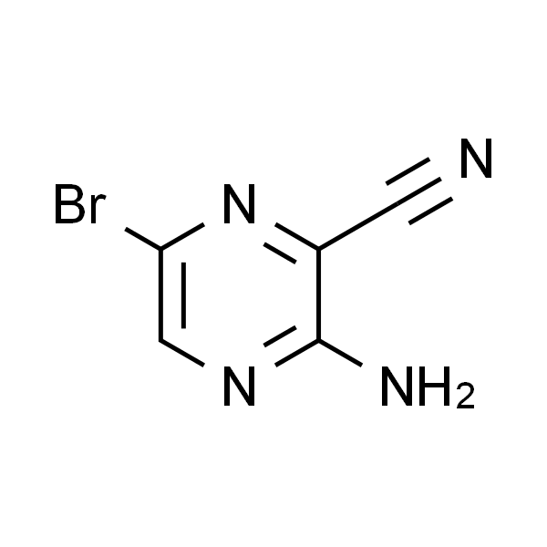 3-氨基-6-溴吡嗪-2-甲腈