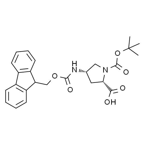 (2S,4S)-1-N-Boc-4-N-Fmoc-氨基吡咯烷-2-甲酸