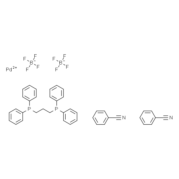 [1,3-双(二苯基膦)丙烷]-双(苄腈)-双-四氟硼酸钯(II)