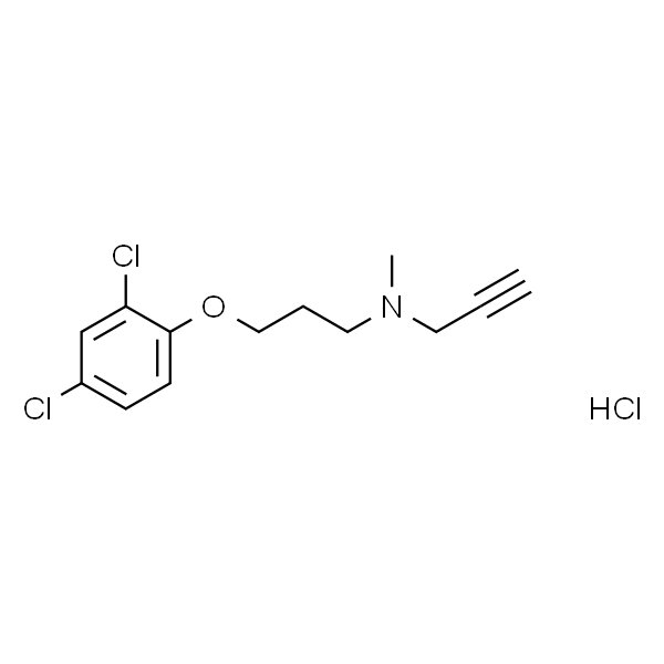 N-[3-(2,4-二氯苯氧基)丙基]-N-甲基-2-丙炔胺盐酸盐