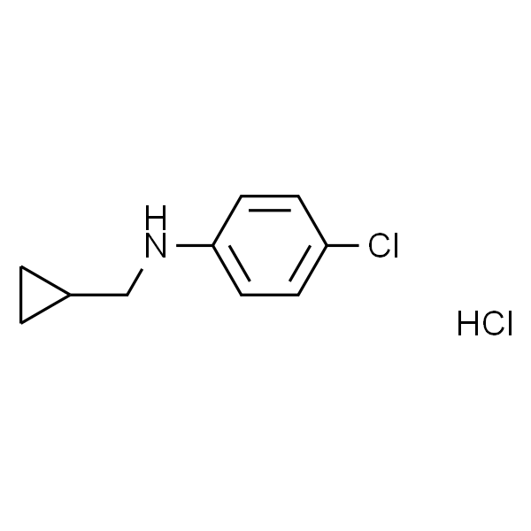 4-氯-N-(环丙基甲基)苯胺盐酸盐