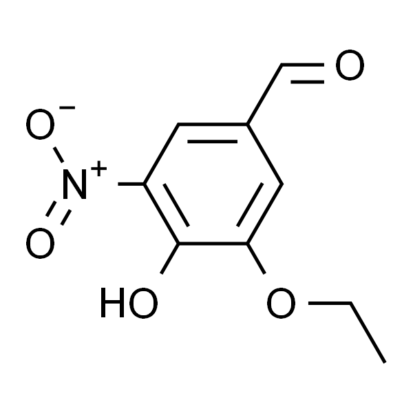 3-乙氧基-4-羟基-5-硝基苯甲醛