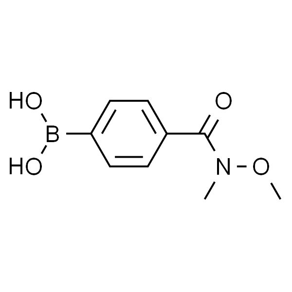 4-[4-甲氧基(甲基)氨甲酰基]苯硼酸