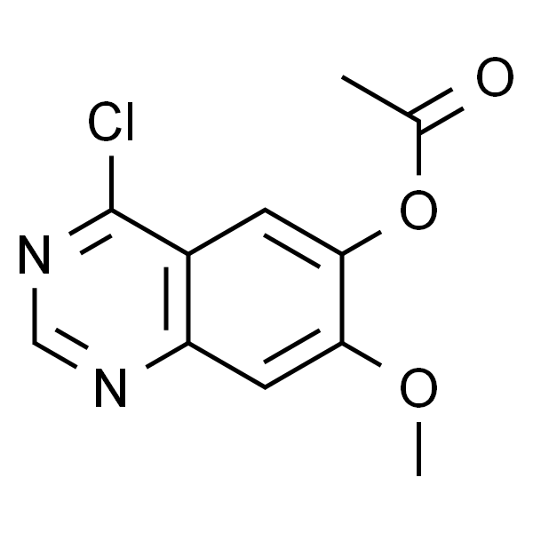 4-氯-7-甲氧基喹唑啉-6-醇乙酸酯盐酸盐