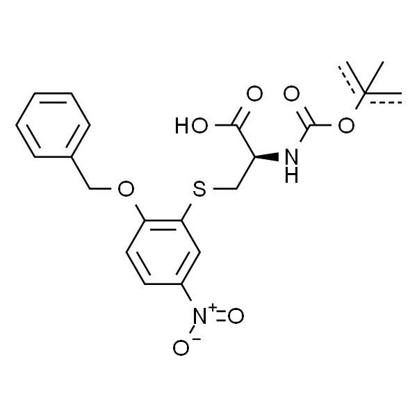 S-(5-Nitro-2-benzyloxy)phenyl-N-tert-butyloxycarbonyl-L-cysteine