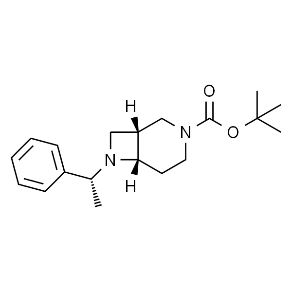 (1R,6S)-3-Boc-7-[(R)-1-苯基乙基]-3,7-二氮杂双环[4.2.0]辛烷