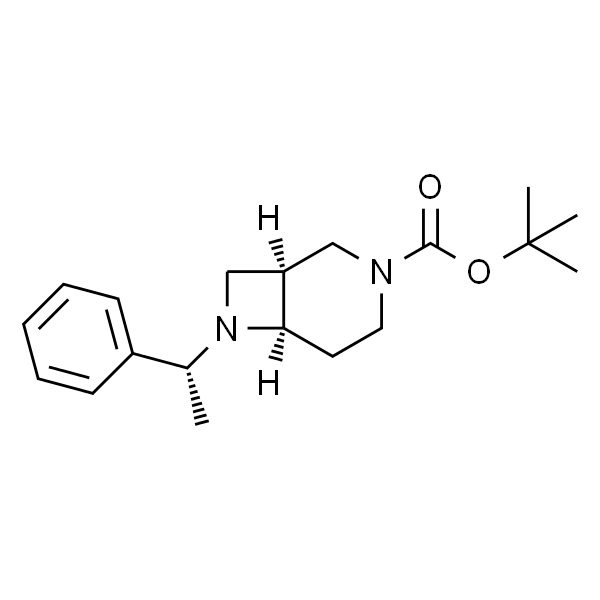 (1S,6R)-3-Boc-7-[(R)-1-苯基乙基]-3,7-二氮杂双环[4.2.0]辛烷