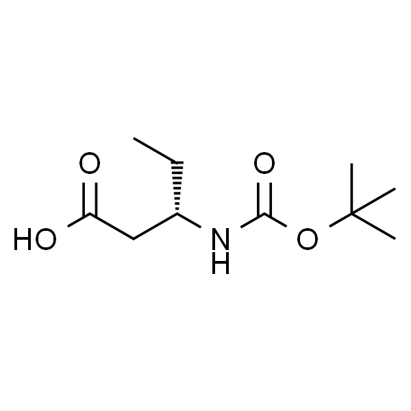 (S)-3-((叔丁氧羰基)氨基)戊酸
