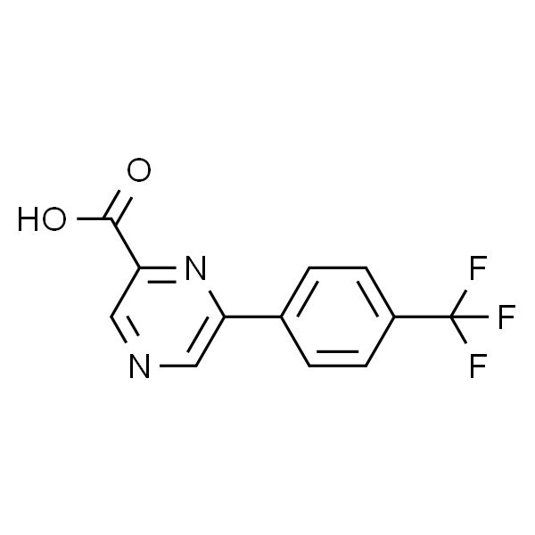 6-[4-(三氟甲基)苯基]吡嗪-2-甲酸