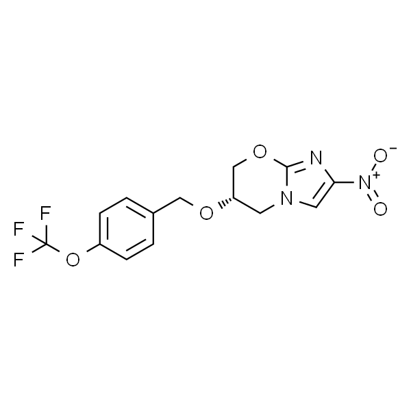 (S)-2-硝基-6-[[4-(三氟甲氧基)苄基]氧基]-6,7-二氢-5H-咪唑并[2,1-b][1,3]恶嗪