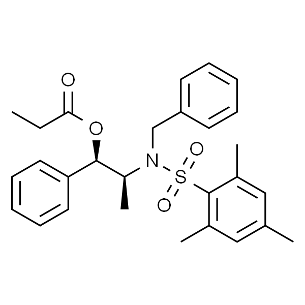 丙酸(1R,2S)-2-[N-苄基-N-(均三甲苯基磺酰)氨基]-1-苯基丙酯 [非选择性不对称醇醛反应用yabo官网手机版
]