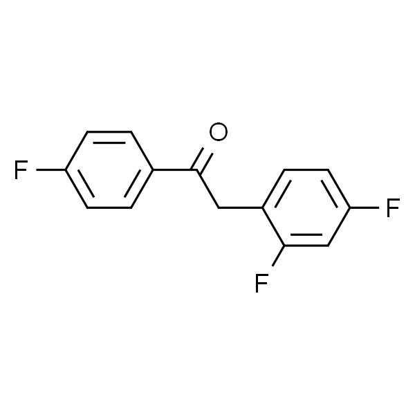 2-(2,4-difluorophenyl)-1-(4-fluorophenyl)ethanone