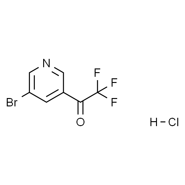 1-(5-溴吡啶-3-基)-2,2,2-三氟乙酮盐酸盐