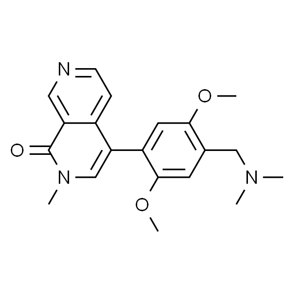 4-(4-((二甲基氨基)甲基)-2,5-二甲氧基苯基)-2-甲基-2,7-萘啶-1(2H)-酮