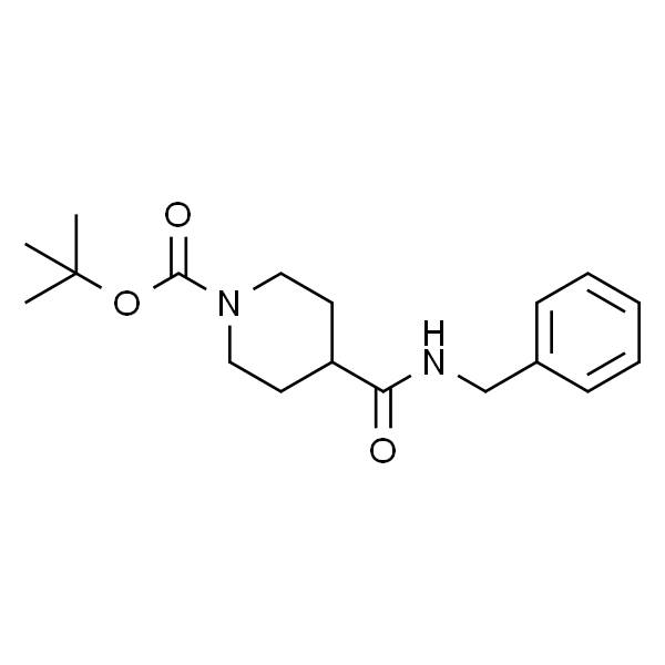4-(苄基氨基甲酰基)哌啶-1-甲酸叔丁酯