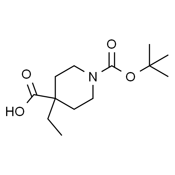 1-Boc-4-乙基-4-哌啶甲酸