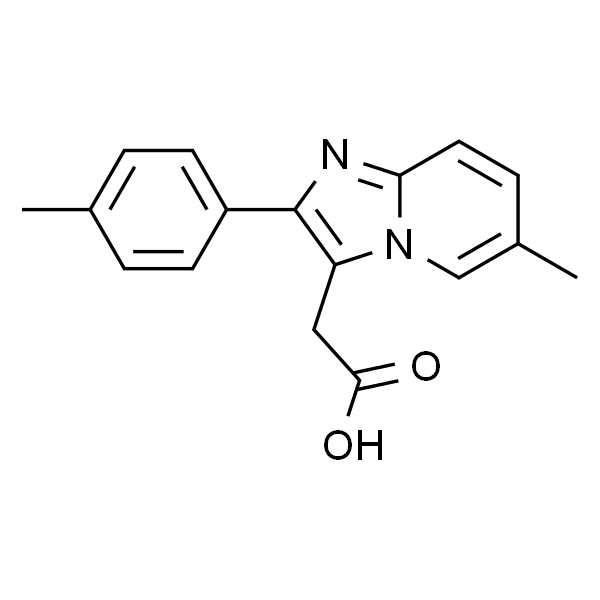 6-甲基-2-(4-甲基苯基)咪唑并[1,2-a]吡啶-3-乙酸