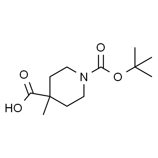 1-(叔丁氧羰基)-4-甲基哌啶-4-甲酸