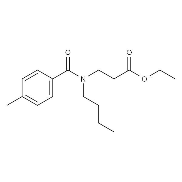 3-(N-丁基-4-甲基苯甲酰胺基)丙酸乙酯