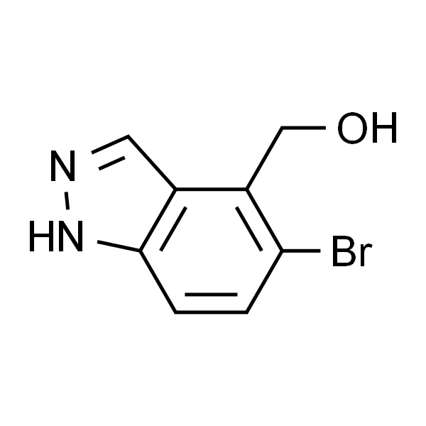 (5-溴-1H-吲唑-4-基)甲醇