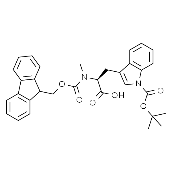 (S)-2-((((9H-芴-9-基)甲氧基)羰基)(甲基)氨基)-3-(1-(叔丁氧基羰基)-1H-吲哚-3-基)丙酸